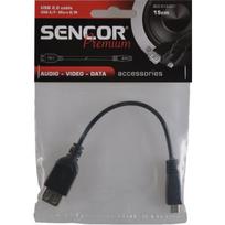 Sencor USB 2.0 cable, A/F-Micro B/M