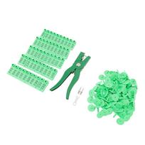 Ear Tag Plier Professional Animal Ear Tagging Pliers with Numerical Ear Tags for Livestock Breeding Green green