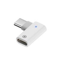 Portable Type C/8Pin to 8Pin Female Charging Adapter with LED for Pencil Ensuring Efficient Power Supply
