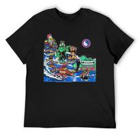 T&C Surf Challenge (80s retro) T-Shirt shirts graphic tee heavyweights anime t shirts plain clothes for men S juoda