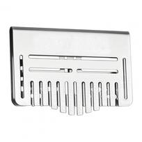 Stainless Steel Griddle Accessories for Blackstone Grease Gate Dishwasher Safe Double-sided Grease Flap Kitchen Gadgets gray