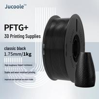JUCOOLE PETG Tough 3D Printer Filament, 1.75mm, 1kg black