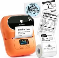 Phomemo M110 Thermal Label Printer Bluetooth 20-50mm Orange