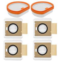 Replacement Dust Bag & Washable Filter For Uwant V500/V400/V300/VC2403,Dustbin Collection Bags,Vacuum Cleaner Accessories,Spare Parts Kit 1 beige