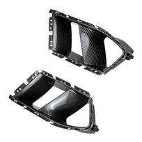 Front Bumper Air Intake Grille Frame for 21-24 BMW M3/M4 G80/G82/G83 - 1 Pair None black