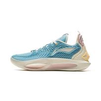 Li Ning JB3 žemi krepšinio bateliai vyriški Bangos mėlynumo Dramblio kaulo ABAU107-18 41 balta