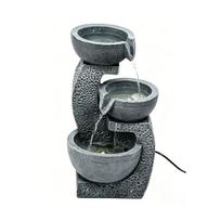 Dekoratyvinis lauko fontanas, 25 x 27 x 45,5 cm, su LED apšvietimu