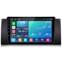 9'' Linux Automobilių Radijas Junsun Bmw 5er E39 X5 E53 7er E38, Bluetooth, Wi-Fi, Carplay