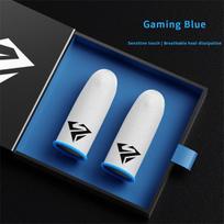 Game Non-slip Fingertip Sleeves Mobile Phone Gaming Sweat-Proof Finger Cover Fingertip Gloves AVE gray