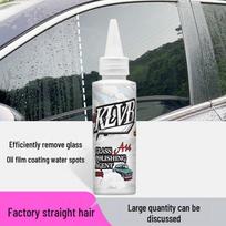 A14 Car Glass Cleaner: Cerium Oxide Paste Removes Water Spots, Coatings, Scratches; Polishes Windows. Oil Film Remover Pad black