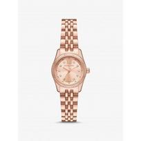 Michael Kors Petite Lexington Pavé Rožinio aukso spalvos laikrodis MK4739 rožinio aukso spalvos