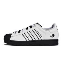 Adidas Originals Superstar 2 811 Manufacturing, Reverse Yin Yang Low top Skateboard Shoes Unisex Black White KK4473(Team80-) 44⅔ white