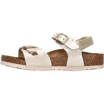 Birkenstock Rio Comfortable Versatile Non-Slip Durable Low-Top Sandals Kids sandals Cream-White 1029570 27 beige