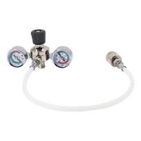 Accurate N2O Gas Control Device With Two Pressure Gauges And 50cm Clear Tube 1 gray