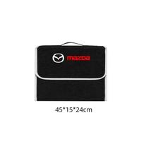 Didelės talpos sulankstoma automobilio bagažinės organizatoriaus dėžė saugojimo krepšys Mazda 2 3 5 6 8 CX5 CX-5 CX-7 CX-9 MX-5 ATENZA Axela white