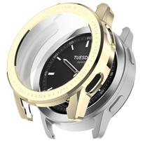 Minkštas TPU dėklas Xiaomi Watch S3, visapusiškai apsauginis dėklas, išmaniųjų laikrodžių priedai, ekrano apsauga, išmaniojo laikrodžio buferis For Xiaomi Watch S3 black