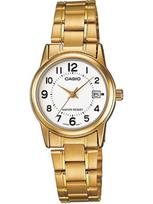 ZEGAREK DAMSKI CASIO LTP-V002G-7B (zd587f) + BOX beige