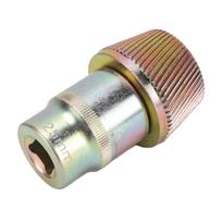 Tub Drain Extractor and Socket Strong Grab Plumbing Tool Remove Old Broken Stubborn Rusted Drains Pipes brown