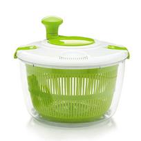 Household Vegetable Dehydrator With Spin Dryer For Kitchen Use And Salad Preparation green