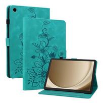 Leather Case for Samsung Galaxy Tab A11 A9 + 8.7 Plus S5e T720 Tablet Cover Tab A 10.1 T510 A8 X200 10.5 S6 A7 Lite 10.4 Case Tab A9 X110 X115 blue