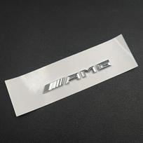 Mažas AMG logotipas, automobilio centrinės konsolės emblemos lipdukas, skirtas Mercedes Benz W176 W177 W246 W203 W204 W205 W212 W213 X156 X253 Aksesuarai VH0 gray
