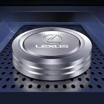 Automobilio Lipdukai Automobilio Kvapiklis Oro Gaiviklis Kvapus Kvepalai Aliuminio Lydinio NSO Dizainas Lexus GS LS500h ES260 ES300h RX350h NX260 U RK8 pilka spalva
