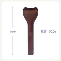 New Small Pillow Foundation Brush Single Ultra-Thin Wide Tongue Shape No Trace Concealer Non-Powder Absorbing Flat Head Soft Bristle Brush Small Pillow Foundation B black