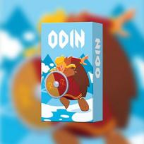 Cartoon Odin-Themed Board Game, Nordic Mythology Style Strategy Card Game, Family Gathering And Parent-Child Interaction, Fun Tabletop Toy Suitable white