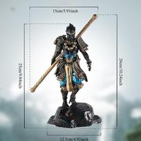 1PC Black Myth Sun Wukong Ornament Fight to Defeat Buddha Qitian Great Sage Landing Decoration Home Living Room white