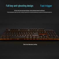 Rapoo V500PRO Wired Backlit Mechanical Gaming Keyboard