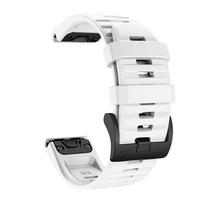 22 26mm Silicone QuickFit Band for Garmin Fenix 8/7X/6X/5X Enduro 3 2 Replacement Wristband for Garmin Fenix 8 51mm 47mm Strap Fenix 8 51mm balta