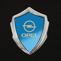 3D automobilio lipdukai Šaunus metalinis ženklelis Automobilio logotipas Emblema Lipdukas Decal opel astra j corsa d astra astra k vectra bvectra b insignia blue