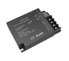 LED juostų valdymo sistemos radiobanginis imtuvas Vi-T, 0/1-10V, „Push Dim“ (trys viename) 12 - 24V 1x20A vienos spalvos