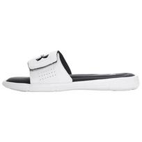 Under Armour Ignite 5 Slide Men's Sandals White Black 1287318-100 46 white