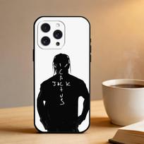 Travis S-Scott  Phone Case For iPhone 16,15,14,13,12,17,Pro Max,Plus Silicone Black Case iPhone17air