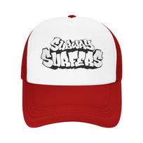 Subway Surfers White Logo Game Sun Hats y2k Retro UnisexTeens Mesh Trucker Hat Breathable Design Tennis Skate Snapback Cap One Size white