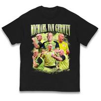Michael van Gerwen kids T Shirt World Darts Championship Top 100 beige