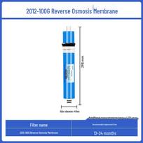 Reverse Osmosis RO Membrane Filter, 75-1200 Gallon, Universal Water Purifier Cartridge for Household Use