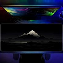 Gaming Mouse Pad XXL Extra Large Gaming Mouse Pad  Snow D Flat Super Big NonSlip Desk Mat for Office  Computer 800x300x2mm blue