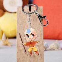 Detailed Double-sided Avata The Last Airbender Appa Acrylic Keychain Pendant Style 19 gray