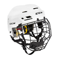 CCM Tacks 210 Senior ledo ritulio šalmas su grotelėmis