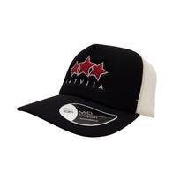 HOKEJAM.LV Latvija Three Star Mid Visor Snapback kepurė