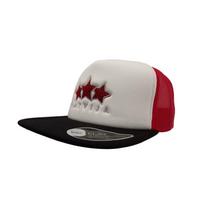 HOKEJAM.LV Latvija Three Star Flat Visor Snapback kepurė