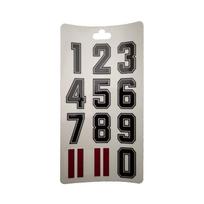 HOKEJAM.LV National šalmo numerio lipdukas