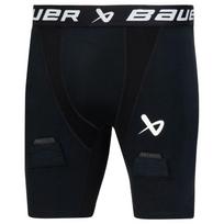 BAUER Performance S22 Youth kompresiniai šortai su kirkšnies apsauga