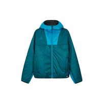 Nike ACG Puffer Jackets Unisex Blue Hooded Moderate Patchwork Puffer Jacket CD7651-347 XL blue