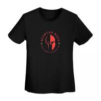 Spartan Race 1 TShirt Women Short Sleeve T Shirts Round Neck Clothes Cotton Summer Tees Streetwear S įvairiaspalvis