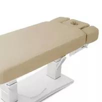 Aliejui atsparus higieninis užvalkalas kosmetologinei kėdei, Prestia C460, smėlio spalvos