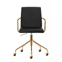 Kosmetologinė meistro kėdė QS-OF211G, juoda