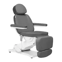 Elektrinė kosmetologinė kėdė SILLON CLASSIC, pilka, 3 varikliai